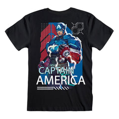 Marvel Rivals T-Shirt Captain America Size S 5056811544948
