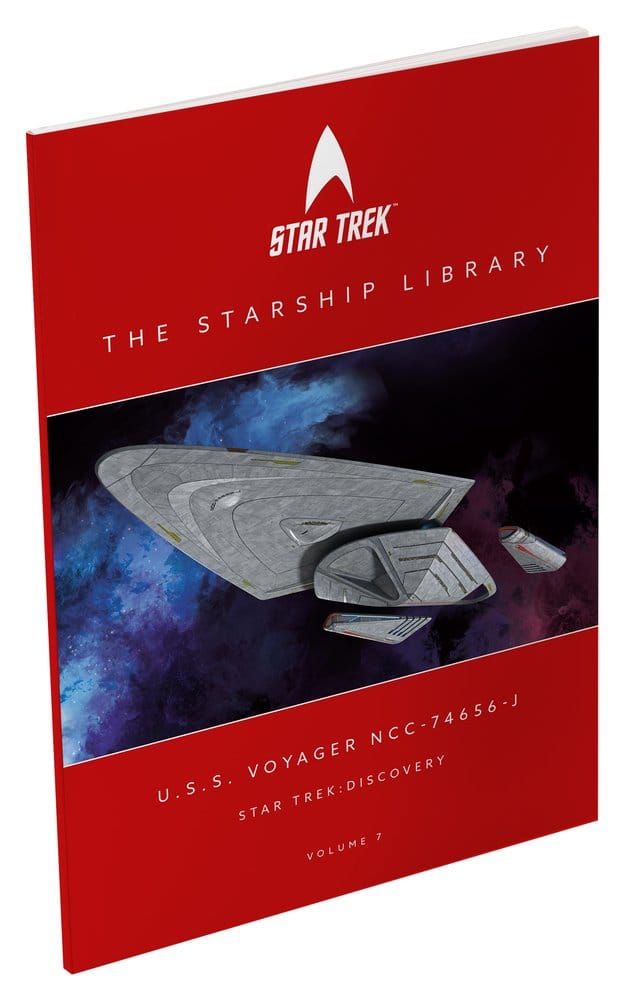Star Trek Library Die-Cast U.S.S. Voyager NCC-74656-J 10 cm  5056474212390