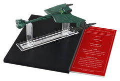 Star Trek Library Die-Cast Klingon D7 Battle Cruiser 10 cm  5056474212406
