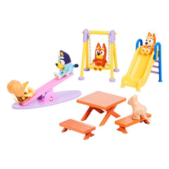 Bluey Mini Figure Playset Bluey Deluxe playground 0630996171363
