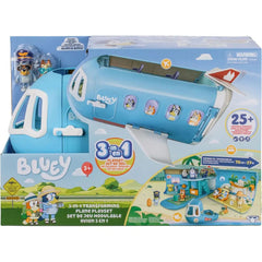Bluey Mini Figure Playset Bluey Holiday 3in1 Set  0630996176702