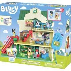 Bluey Mini Figure Playset Bluey Let's Play Chef Supermarket 0630996189184