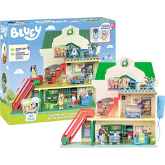 Bluey Mini Figure Playset Bluey Let's Play Chef Supermarket 0630996189184