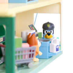 Bluey Mini Figure Playset Bluey Let's Play Chef Supermarket 0630996189184