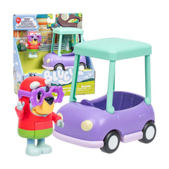 Bluey  Mini Figure Playset Janet & Granny Car 0630996189245