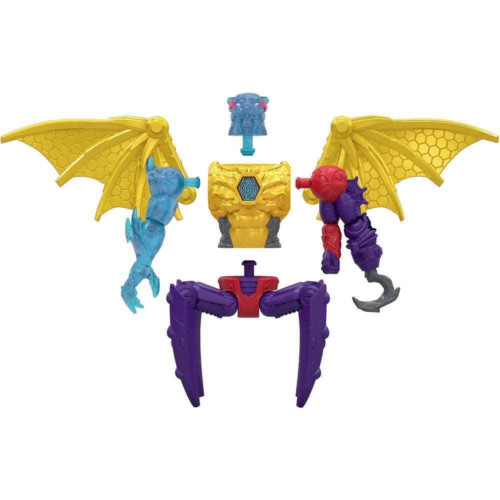 Mr. Beast Lab Hybrids Series 2 Mini Figuren 2er-Pack Spider vs Energy Panther 11 cm  0630996249048