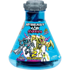 Mr. Beast Lab Hybrids Series 2 Mini Figuren 2er-Pack Lab-Bot vs Gid Skeleton 11 cm  0630996249055