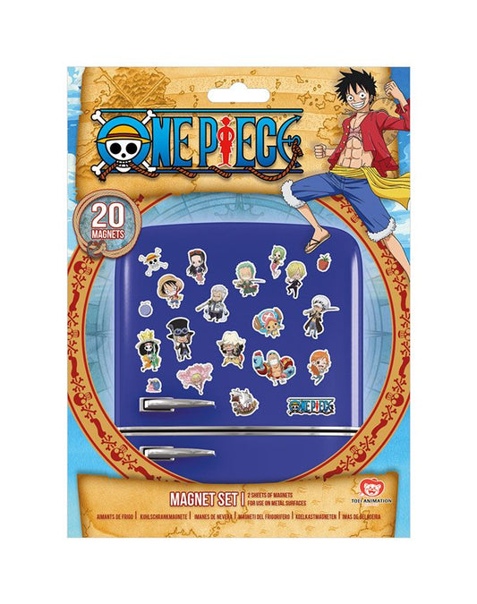 One Piece Fridge Magnets Chibi 5050293650920