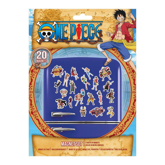 One Piece Fridge Magnets The Great Pirate Era 5050293651552