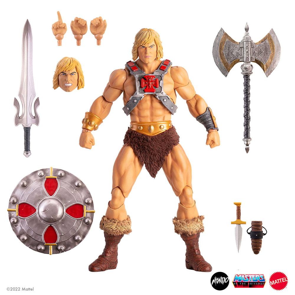 Masters of the Universe Action Figure 1/6 He- 0810041487957