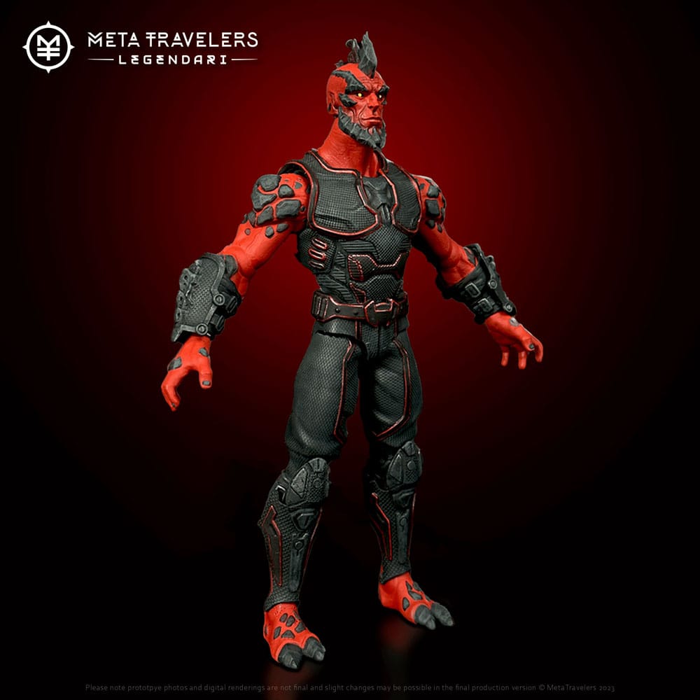 Legendari Actionfigur 1/10 Crimson Enforcer 18 cm 0850066012055