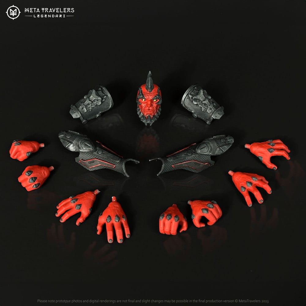 Legendari Actionfigur 1/10 Crimson Enforcer 18 cm 0850066012055