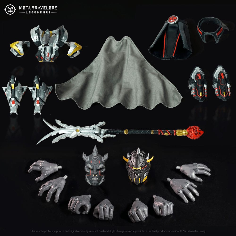 Legendari Actionfigur 1/10 Kael Darkhelm 18 cm 0850066012093