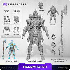 Legendari Actionfigur 1/10 Meld Master 18 cm 0850066012109