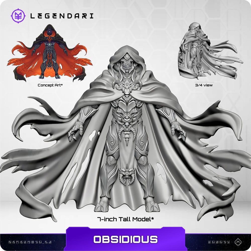 Legendari Actionfigur 1/10 Obsidious 18 cm 0850066012123
