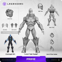 Legendari Actionfigur 1/10 Prime 18 cm 0850066012147