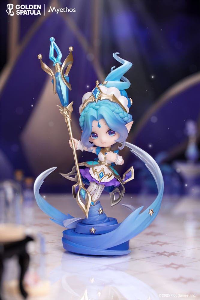 Golden Spatula PVC Statue Prestige Perfume Gem Chibi Janna Figure 17 cm         6971804911592