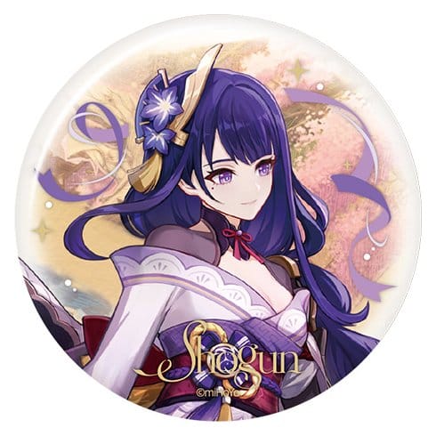 Genshin Impact Anniversary Celebration Series Pin Badge Raiden Shogun 6th Anniversary 7 cm 6942630854421