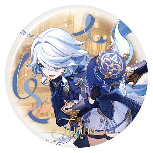 Genshin Impact Anniversary Celebration Series Pin Badge Furina 6th Anniversary 7 cm 6942630854445