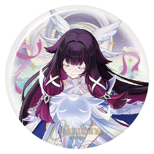 Genshin Impact Anniversary Celebration Series Pin Badge Columbina 6th Anniversary 7 cm 6942630854469