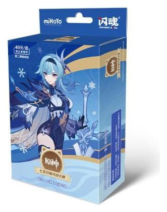 Genshin Impact Trading Card Game - Pre-Build Starter Deck 07 - Eula - Series 2 *Chinese Version* 6976645711158