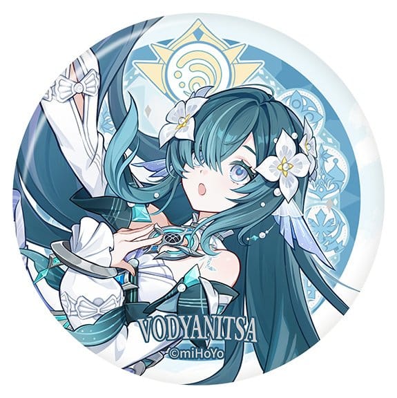 Genshin Impact Snezhnaya Themed Series Pin Badge Vodyanitsa 8 cm 6942630858481