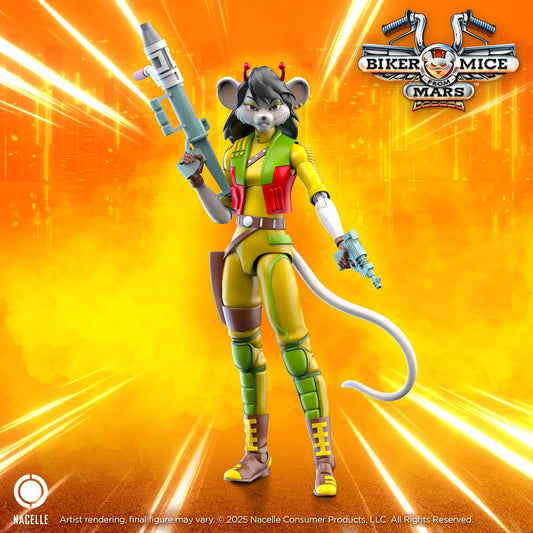 Biker Mice From Mars Action Figure Carbine 23 cm 0850048317574
