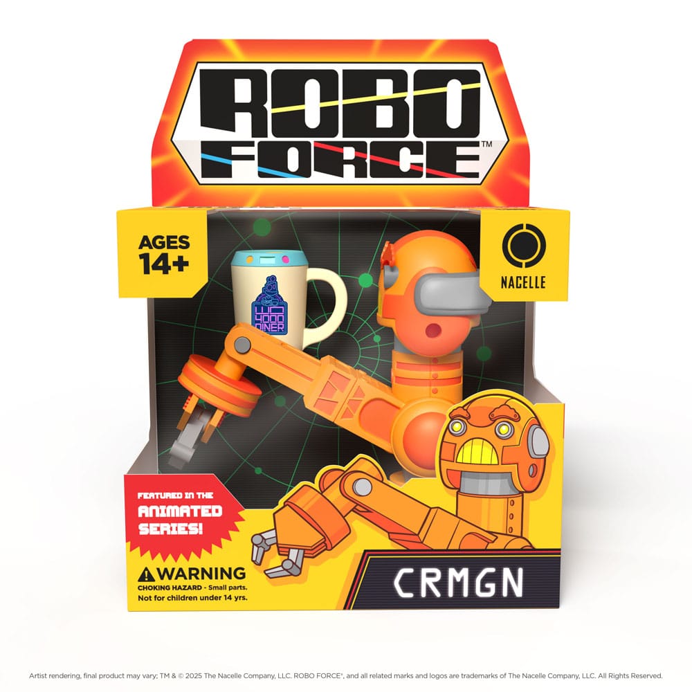 Robo Force Action Figure Wave 2 CRMGN 10 cm 0850048317154