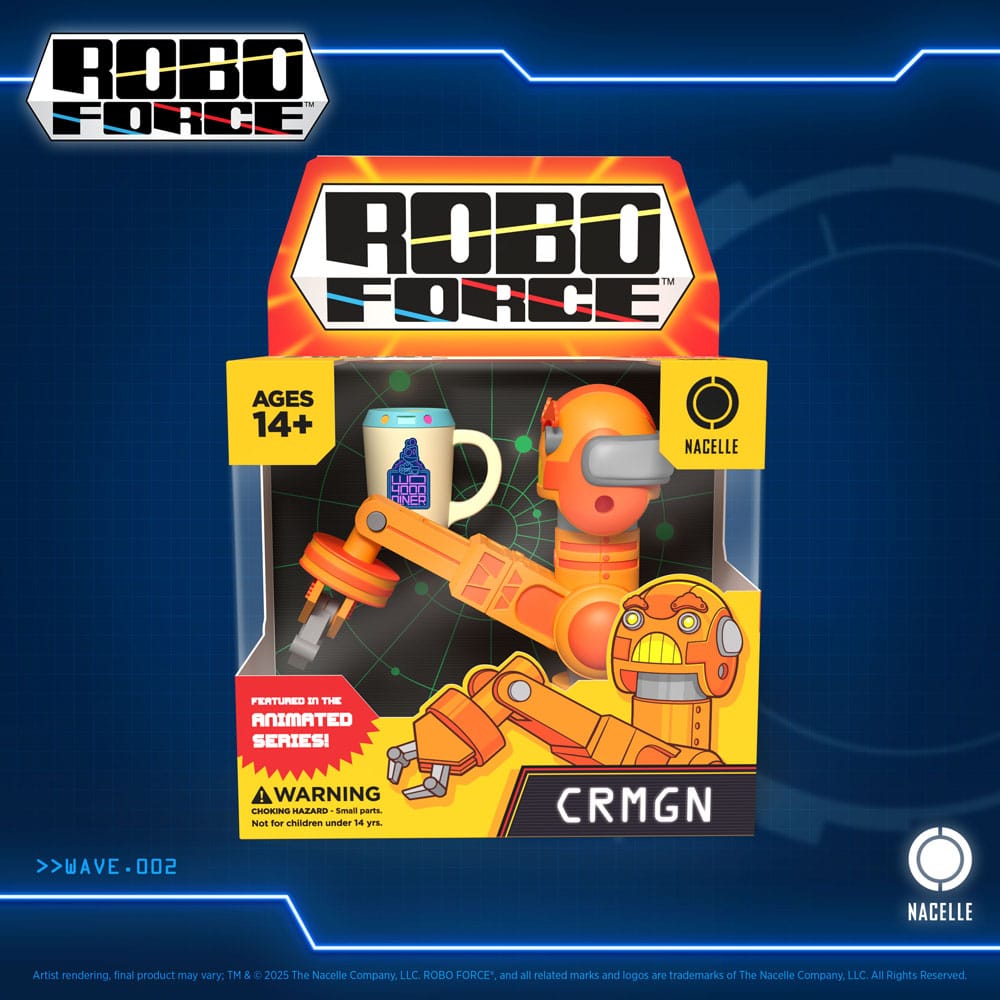 Robo Force Action Figure Wave 2 CRMGN 10 cm 0850048317154