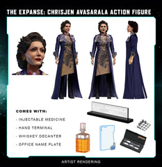 The Expanse Action Figure Chrisjen Avasarala 20 cm 0850048317314