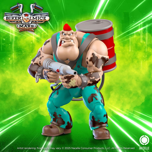 Biker Mice From Mars Action Figure Greasepit 23 cm 0850048317604