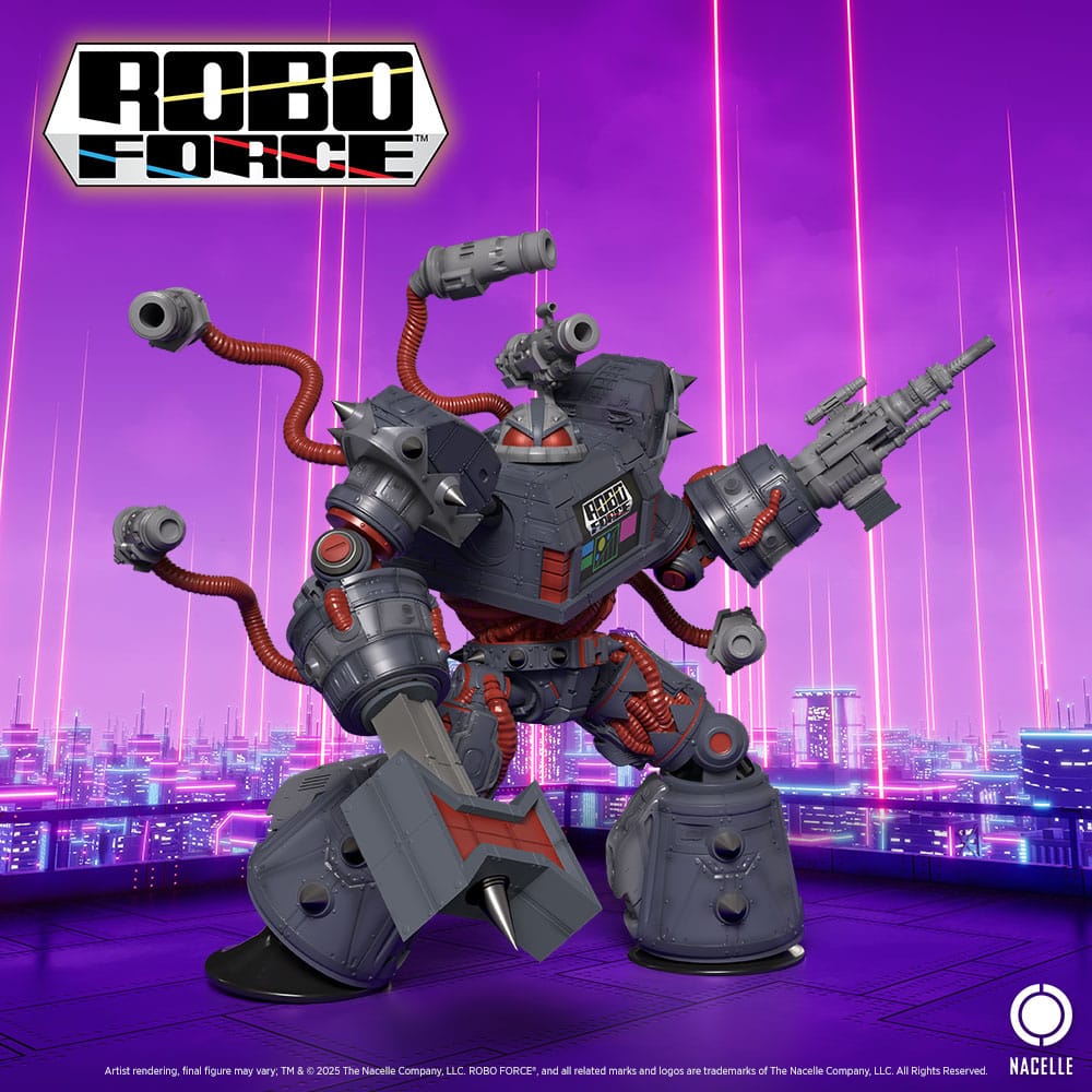 Robo Force Action Figure Wave 2 Hun-Dred 23 cm 0850048317475