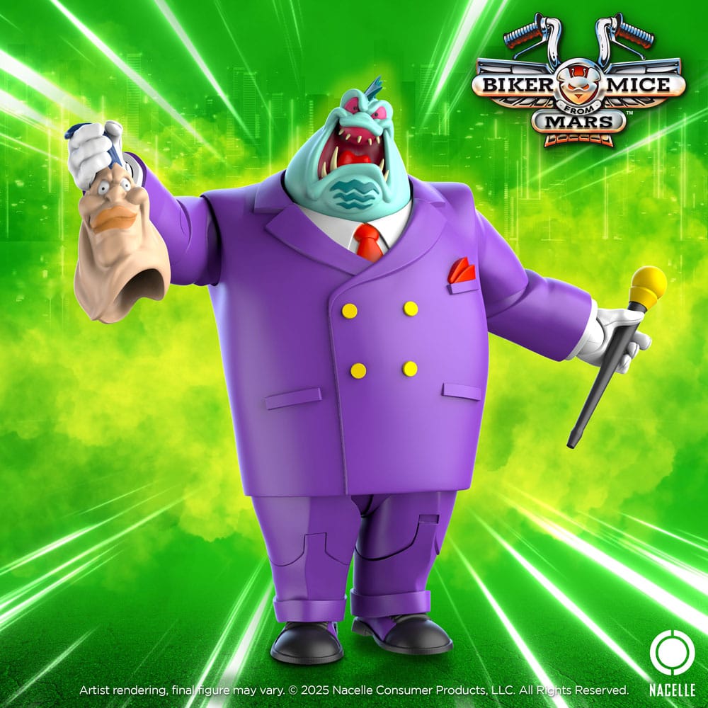 Biker Mice From Mars Action Figure Limburger 23 cm 0850048317598