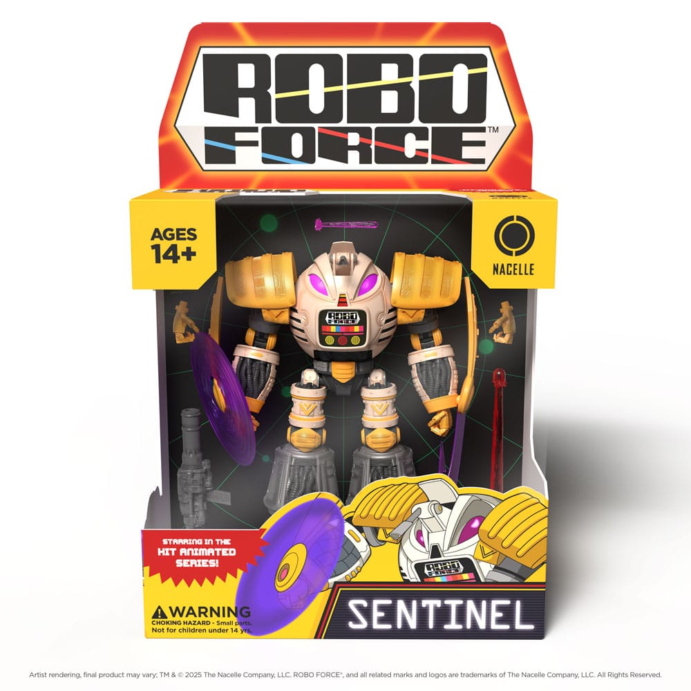 Robo Force Action Figure Wave 2 Sentinel 18 cm 0850048317468