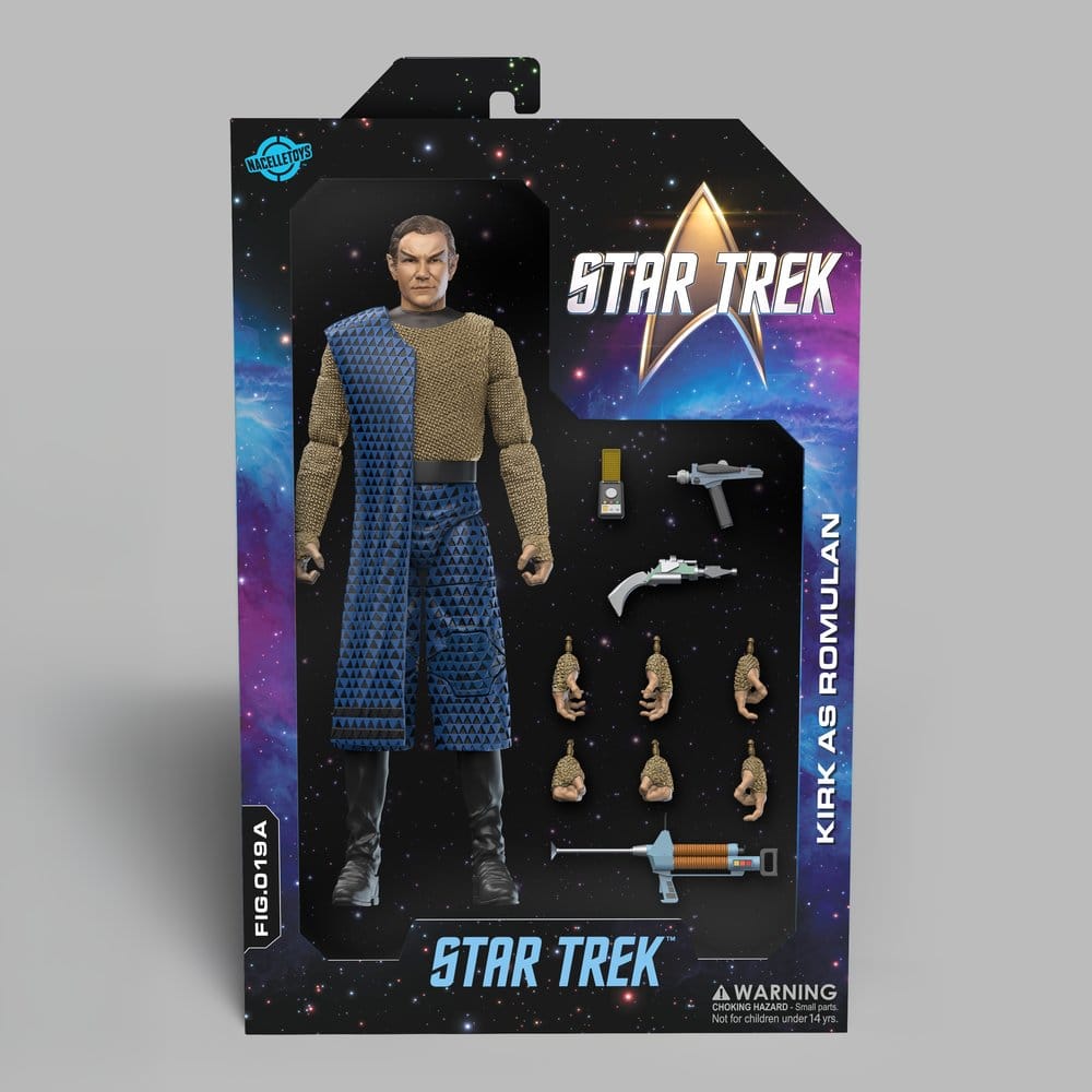Star Trek 1/10 Action Figure Kirk as Romulan (The Enterprise Incident) 16 cm 0850074000000