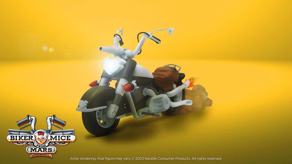 Biker Mice From Mars Vehicle Throttle's Martian Monster Bike 23 cm 0850048317178