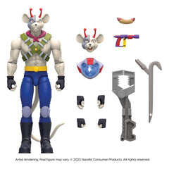 Biker Mice From Mars Action Figure Vinnie 17 cm 0850048317086