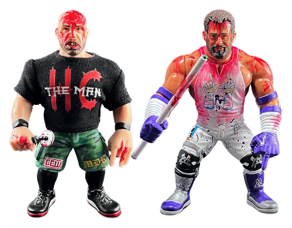 Zombie Sailor's Toys Action Figures 2-Pack Nick Gage vs. Matt Cardona 11 cm 0741365704331