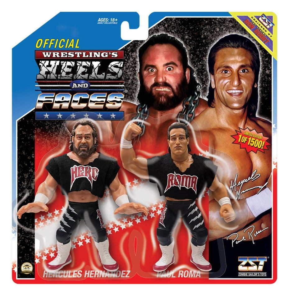 Zombie Sailor's Toys Action Figures 2-Pack Black Gear Hercules and Paul Roma 11 cm 0741365705024