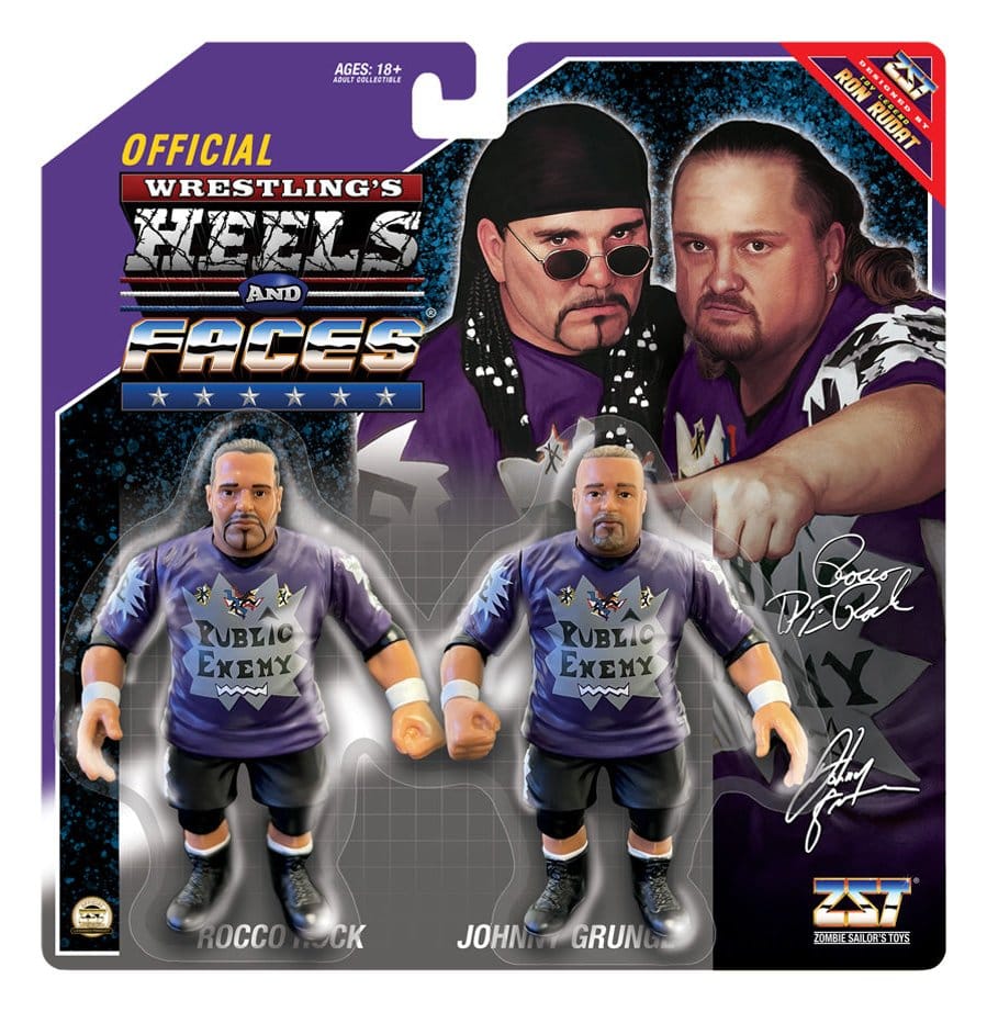 Zombie Sailor's Toys Action Figures 2-Pack Rocco Rock and Johnny Grunge Public Enemy 11 cm 0741365704836