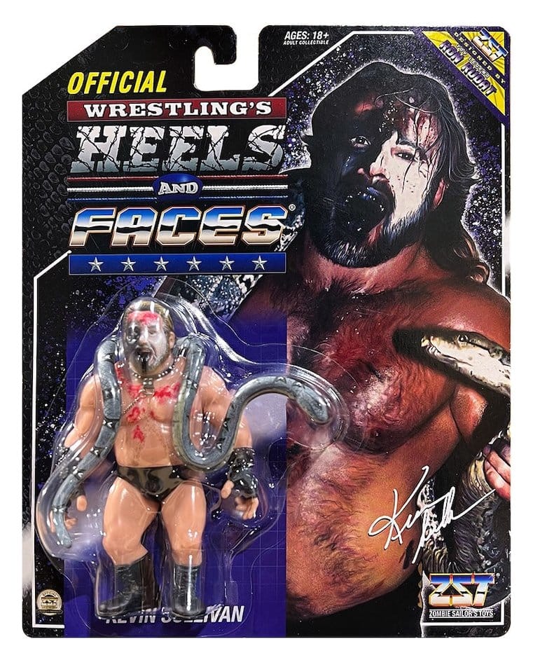 Zombie Sailor's Toys Action Figure Kevin Sullivan with Snake 11 cm 0741365705093