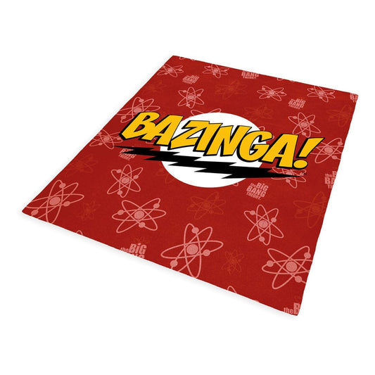 The Big Bang Theory Cozy Blanket Portal Bazinga 180 x 200 cm  4069847001416