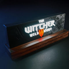 The Witcher LED-Light Wild Hunt Logo 22 cm 3760116367615