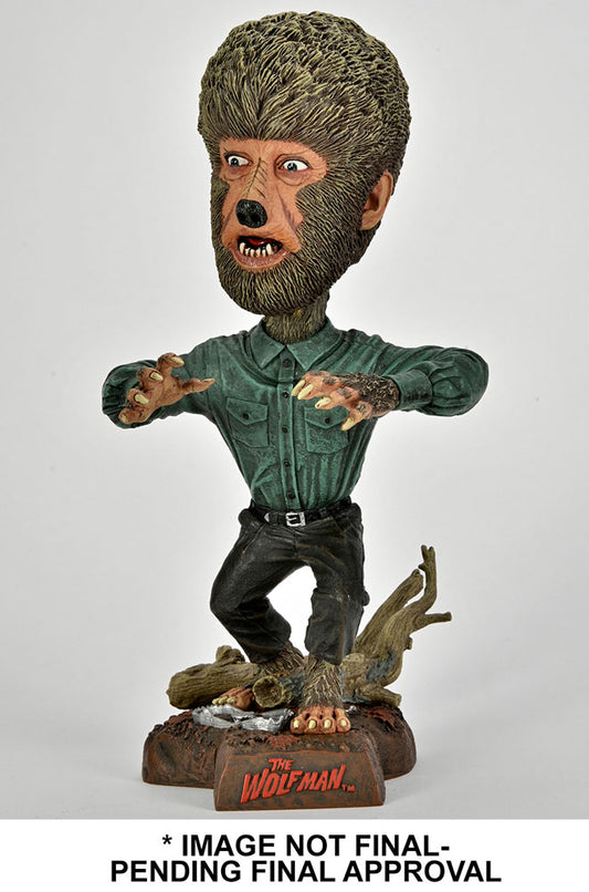 Universal Monsters Head Knocker Bobble-Head Wolf Man 20 cm 0634482046982