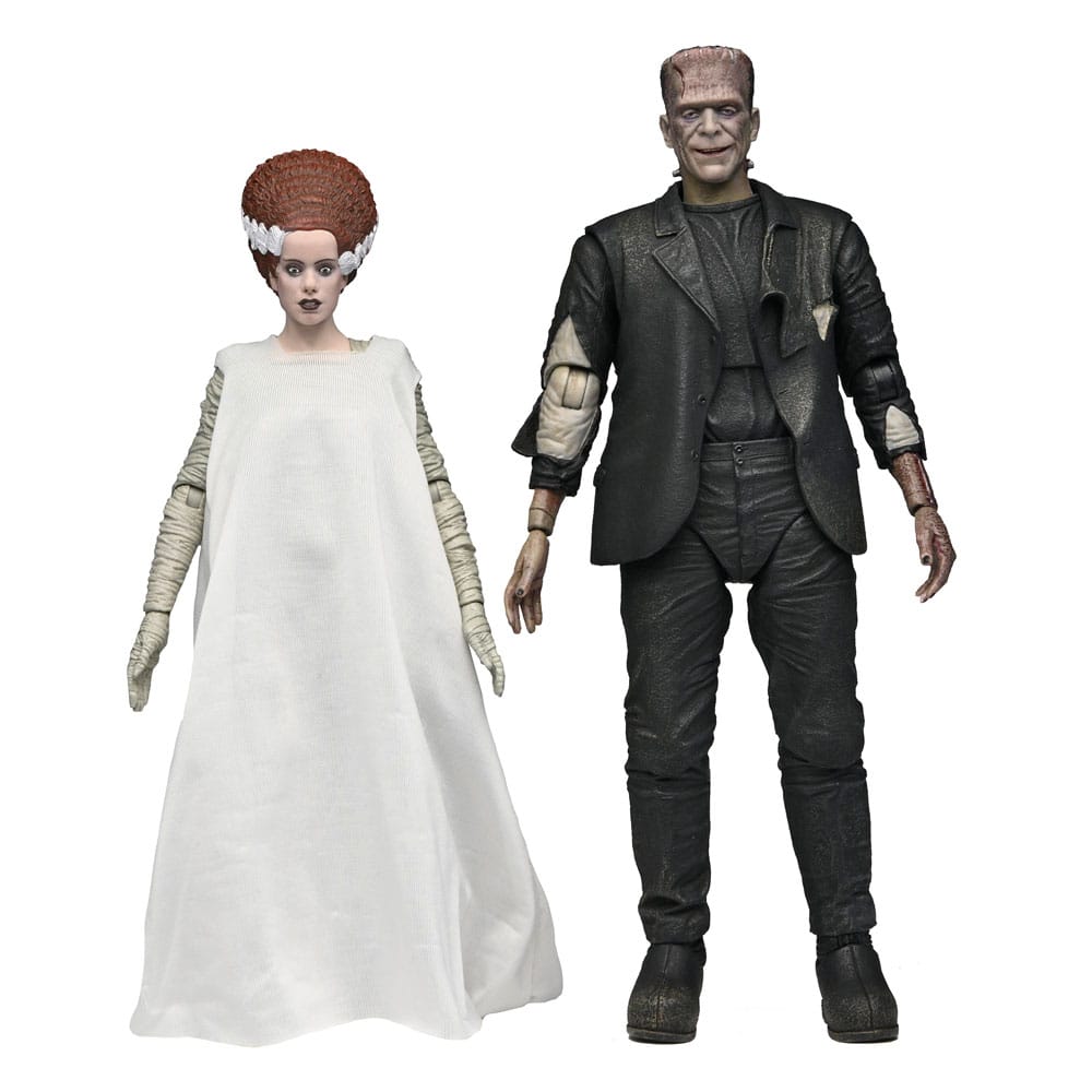 Universal Monsters Action Figures 2-Pack Bride of Frankenstein 90th Anniversary The Monster & His Mate 18 cm 0634482047460