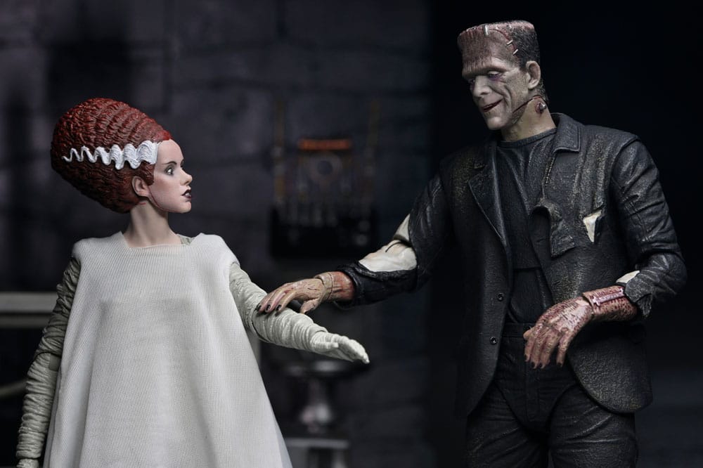 Universal Monsters Action Figures 2-Pack Bride of Frankenstein 90th Anniversary The Monster & His Mate 18 cm 634482 047460