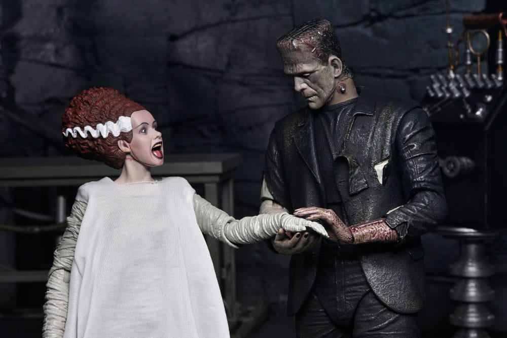 Universal Monsters Action Figures 2-Pack Bride of Frankenstein 90th Anniversary The Monster & His Mate 18 cm 634482 047460