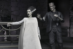 Universal Monsters 2-Pack Action Figure Bride of Frankenstein 90th Anniversary The Monster & His Mate (B&W) 18 cm 0634482047477