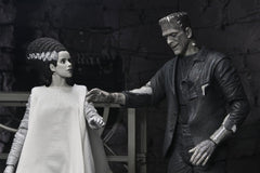 Universal Monsters 2-Pack Action Figure Bride of Frankenstein 90th Anniversary The Monster & His Mate (B&W) 18 cm 0634482047477
