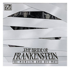 Universal Monsters 2-Pack Action Figure Bride of Frankenstein 90th Anniversary The Monster & His Mate (B&W) 18 cm 0634482047477